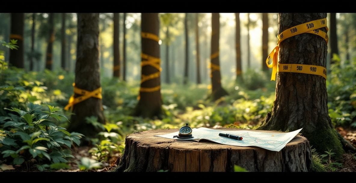 林班と小班の違いとは?森林管理の区画単位を徹底解説