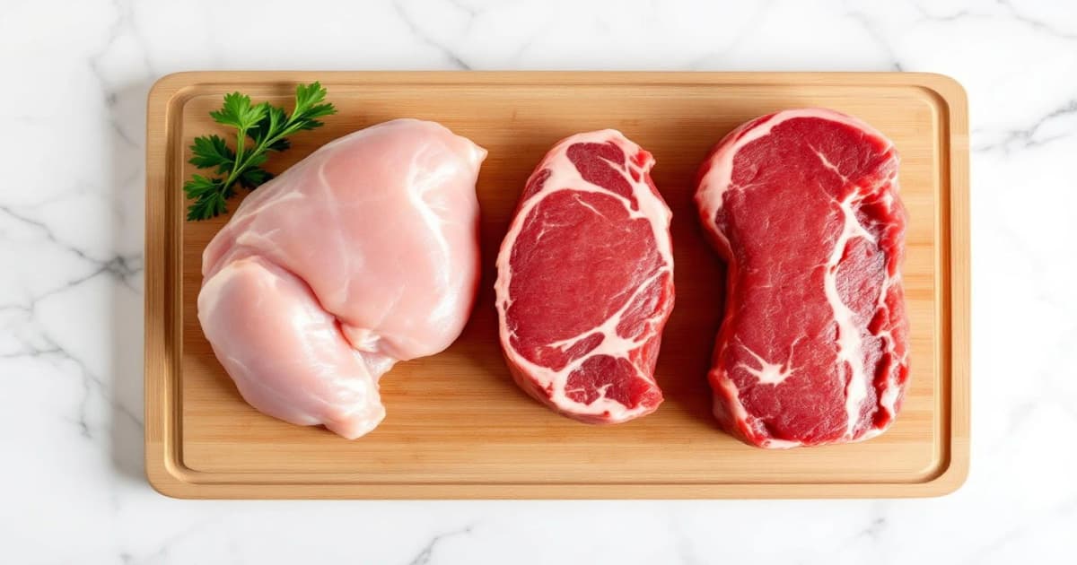 日本人の肉消費は世界で何位か — 50年で進んだ"鶏シフト"を10チャートで読み解く