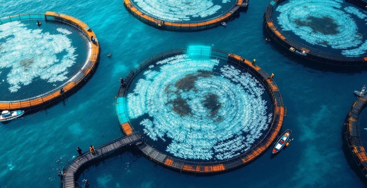 世界の養殖生産量は30年で7倍、9440万トンに — 中国56%支配と日本3割減の衝撃